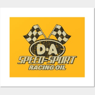 D-A Speed Sport Racing Oil 1961 Posters and Art